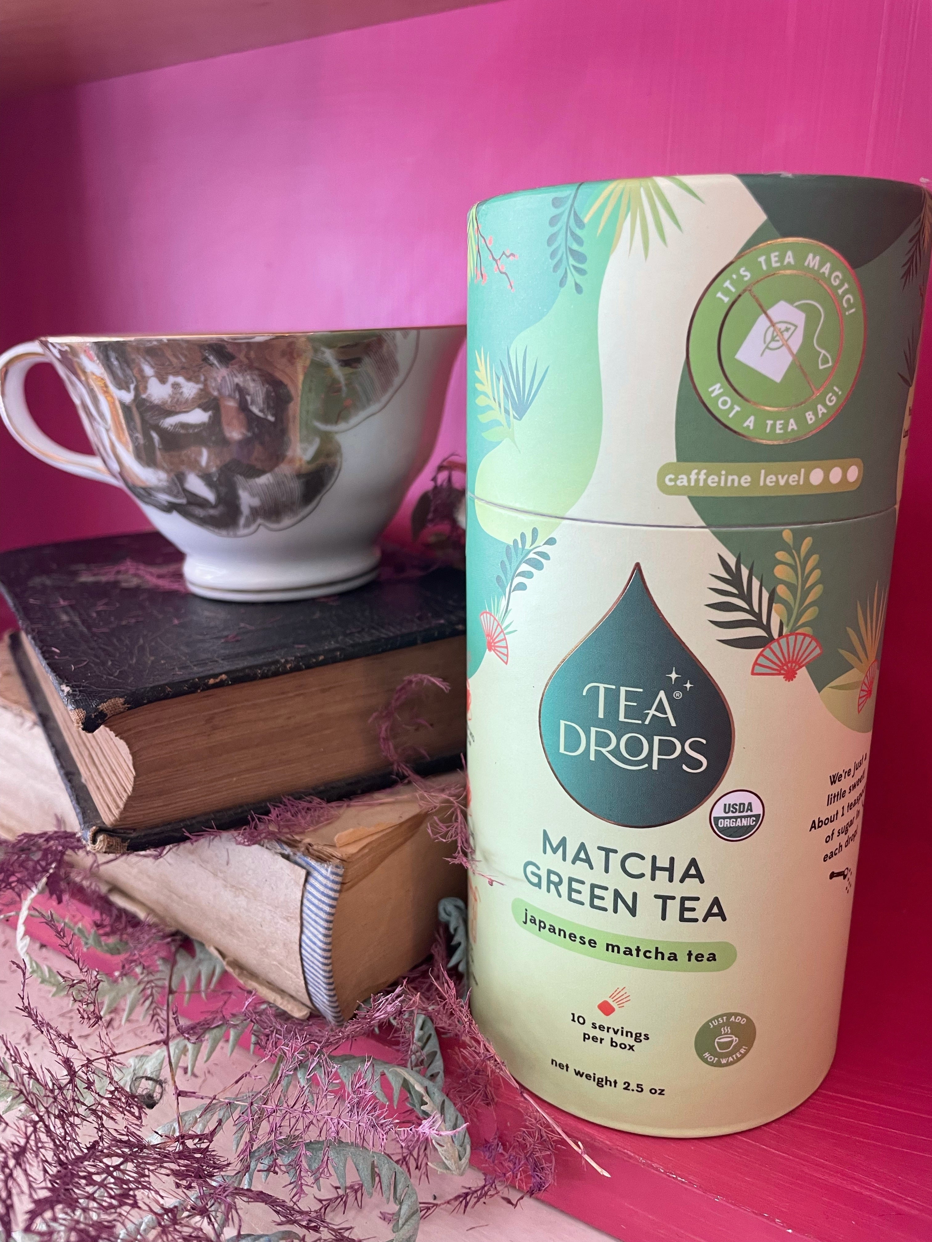 Tea Drops Green Tea, Matcha - 2.5 oz